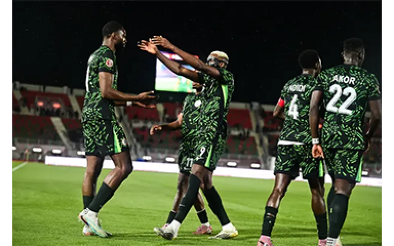 Super Eagles Edge Tanzania 2–1 in Tough AFCON 2025 Opener