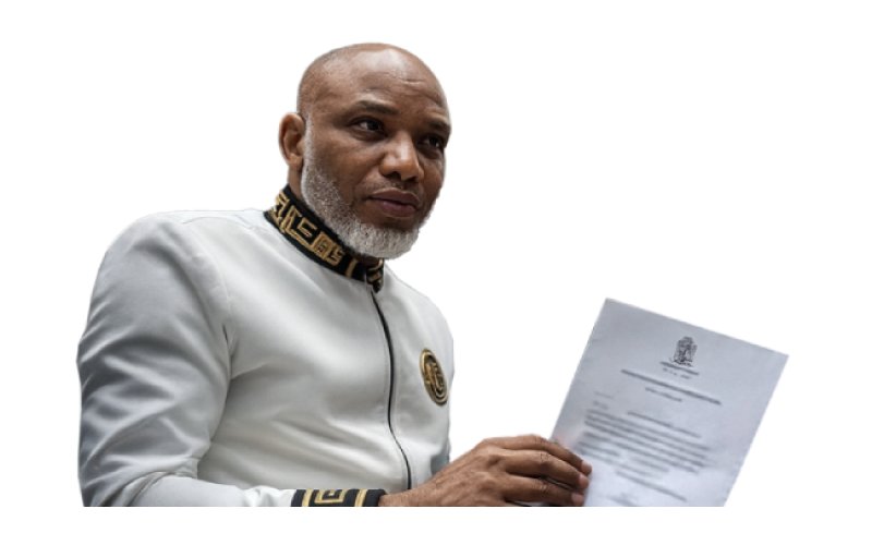 Court Rejects Nnamdi Kanu’s Request for Urgent Transfer From Sokoto Prison