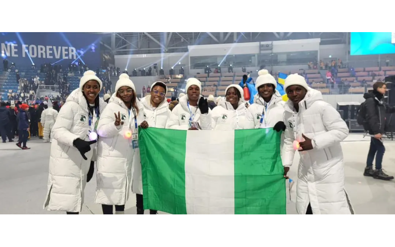 Nigerian Atheletes  Challenges Wolrld Best In Ice Winter Youth Olympic Game