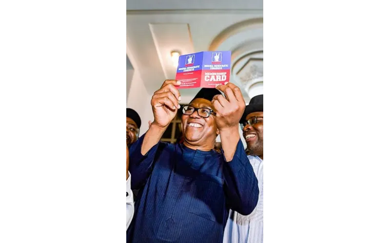 Peter Obi Becomes Only Aspirant to Buy NDC 2027 Presidential Forms