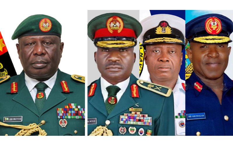 President Announces New Service Chiefs, Reaffirms Commitment to Strengthening National Security