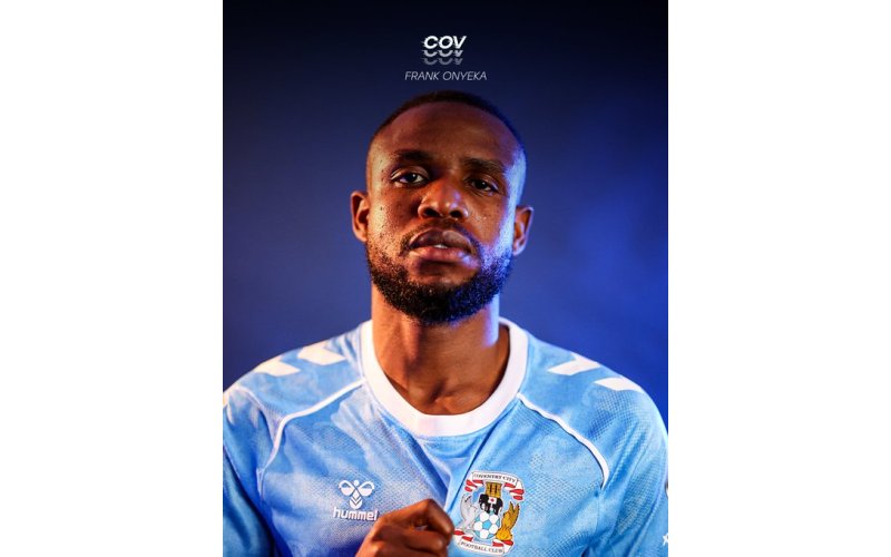 Coventry City Complete Permanent Signing of Super Eagles Midfielder Frank Onyeka