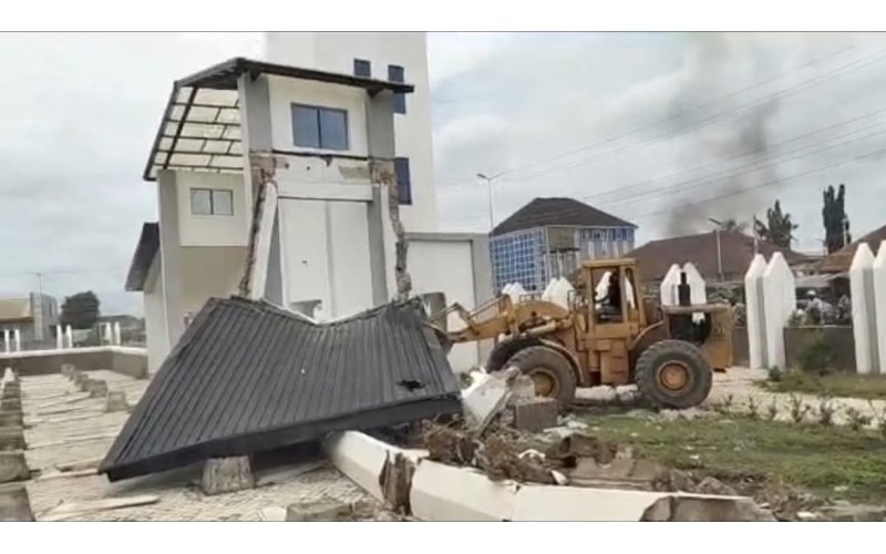Owo Massacre: Ondo govt demolishes memorial park for victims of attack
