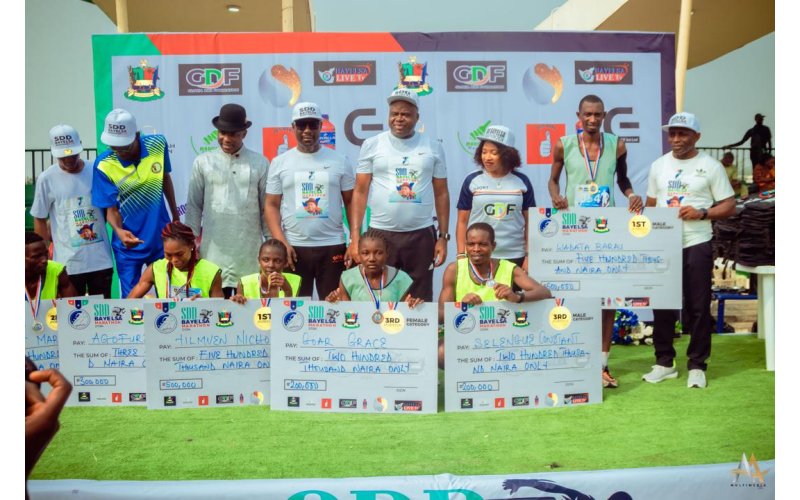 Bauchi, Plateau Dominate as Barau Wins Bayelsa Gov’s 21km Marathon