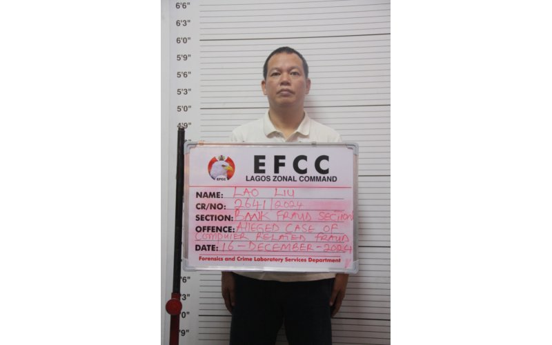 EFCC Arraigns Chinese for Giving False information in Lagos  