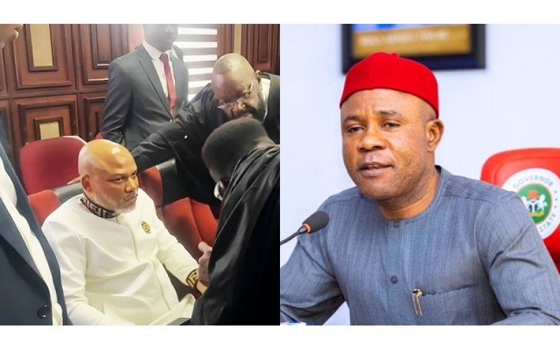 Mbah Reaffirms Call for Political Solution to Nnamdi Kanu’s Detention