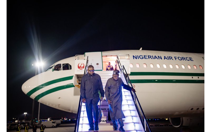 Tinubu Arrives Brazil for State Visit, to Hold Talks with President Lula