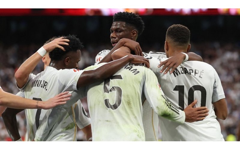 Bellingham and Mbappe Shine as Real Madrid Edge 10-Man Barcelona in Tense Clasico