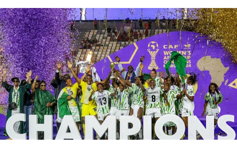 Super Falcons Named CAF Women’s National Team of the Year for Third Consecutive Year