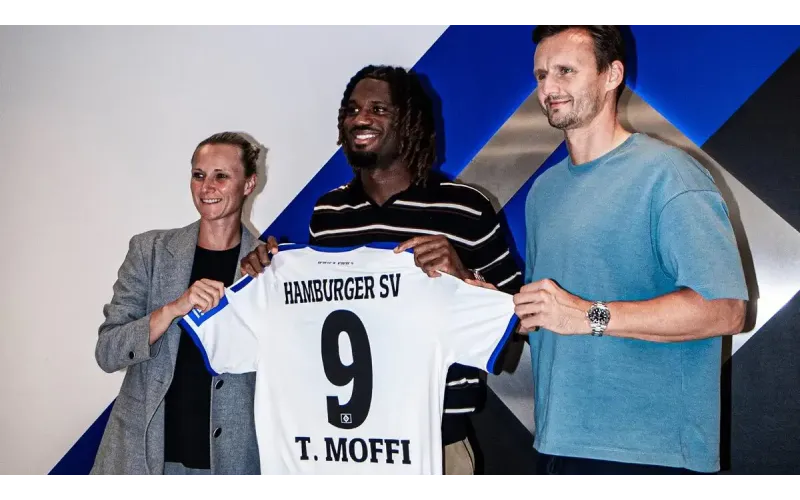 Terem Moffi Joins Hamburg on Permanent Deal, Signs Three-Year Contract
