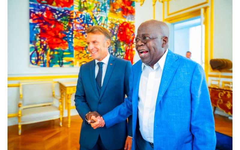 France Pledges Stronger Security Partnership With Nigeria as Macron Backs Tinubu on Terrorism Fight