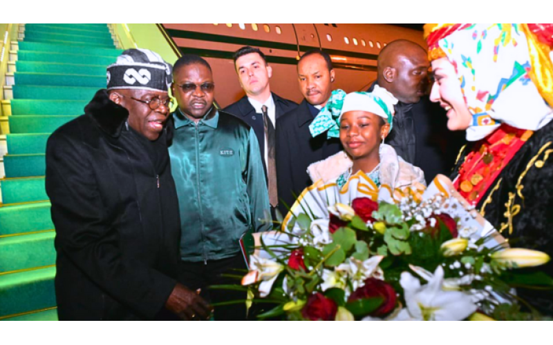 Tinubu Arrives in Türkiye for State Visit, Set to Meet Erdo?an