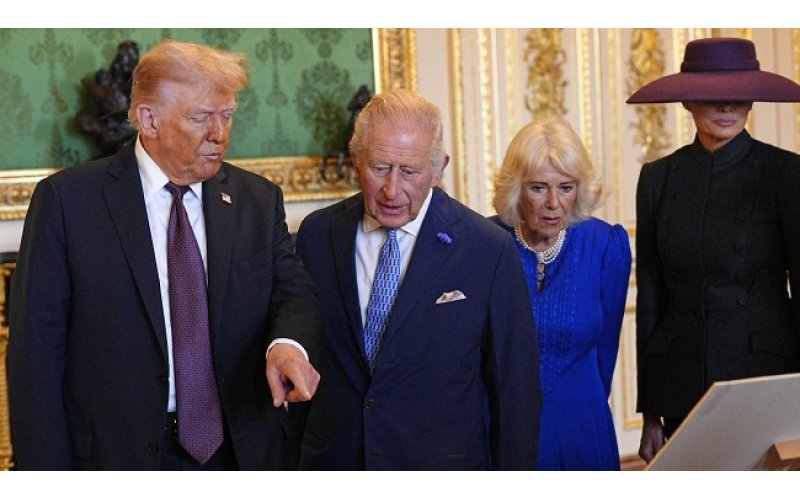 Trump Welcomed with Royal Pageantry in Windsor Amid Protests and Political Tensions