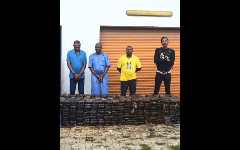 2.1 tons cocaine seizure: 4 drug lords get 28yrs in jail, forfeit VGC houses, N67m, $50,000