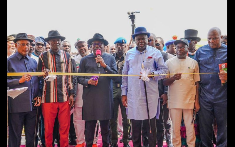 In Five Years, My Administration Paid N20bn  Gratuity Arrears, Says Diri  as Fubara Inaugurates Labour   House In Bayelsa