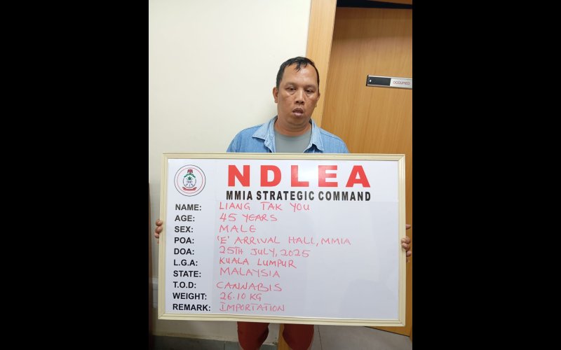 Chinese bizman, 80-yr-old grandma arrested as NDLEA seizes Colos in moimoi sachets