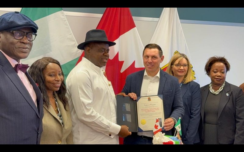 Bayelsa, Canadian City of Brampton Sign 10-Point Bilateral Agreement