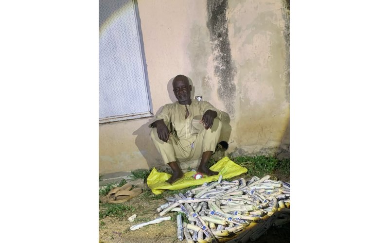 Troops Intercept Suspected Explosives Courier, Recover 180 Units in Zamfara