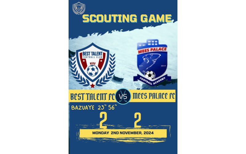 Ajegunle Scouting Talent Hunt 2024: Bazuaye’s Brace Earns Best Talent 2-2 Draw against MEES Palace