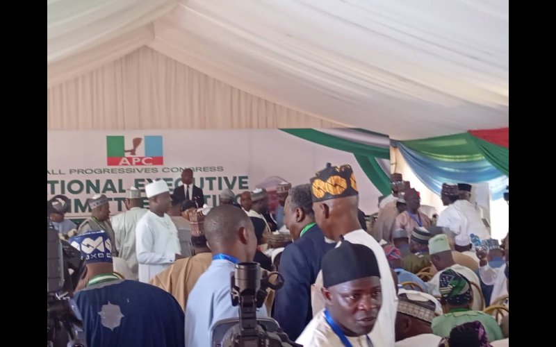 Buhari, Osinbajo, El-rufai, Amaechi, Fayemi others shun APC NEC meeting