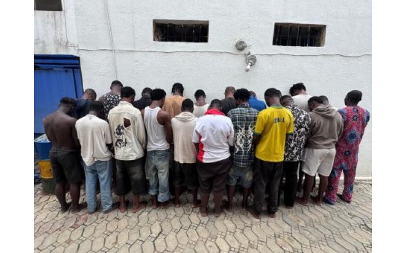 Lagos Police Arrest 23 Suspected Cultists, Recover Firearms in Statewide Crackdown