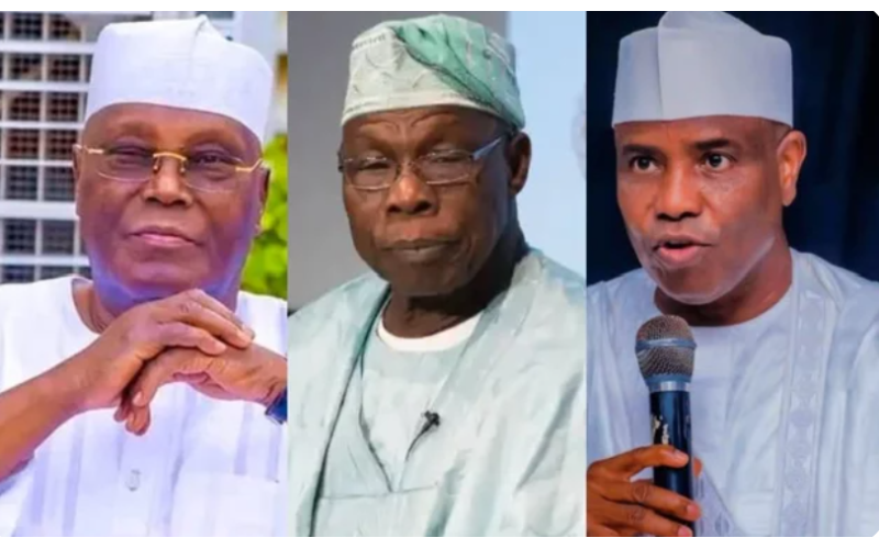 Atiku, Obasanjo, Tambuwal, others meet behind closed doors in Abeokuta