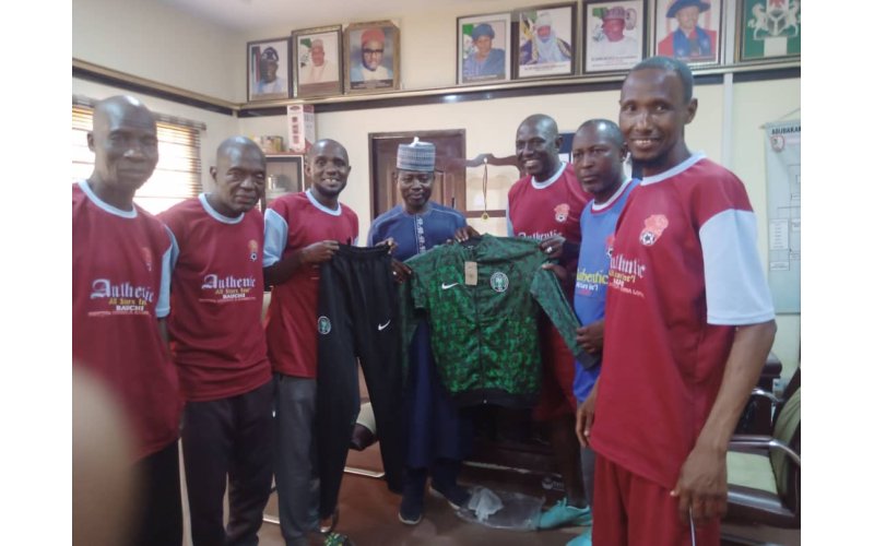 AUTHENTIC ALL STARS INTERNATIONAL BAUCHI VISIT ATAPOLY RECTOR, PLEDGE SUPPORT FOR SPORTS DEVELOPMENT