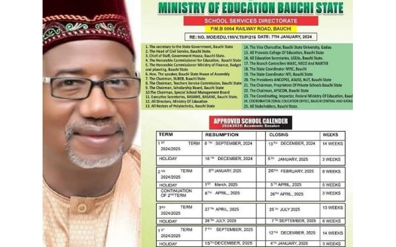Bauchi Orders Closure Of All Schools For 5 Weeks For Ramadan Fast