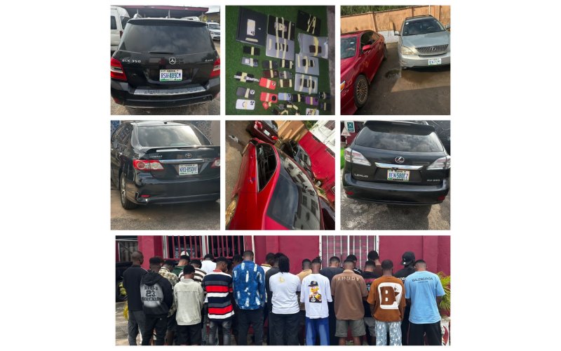EFCC Arrests 25 Suspected Internet Fraudsters in Benin City