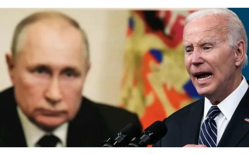 Kremlin lashes out after Joe Biden aims sweary barb at Vladimir Putin