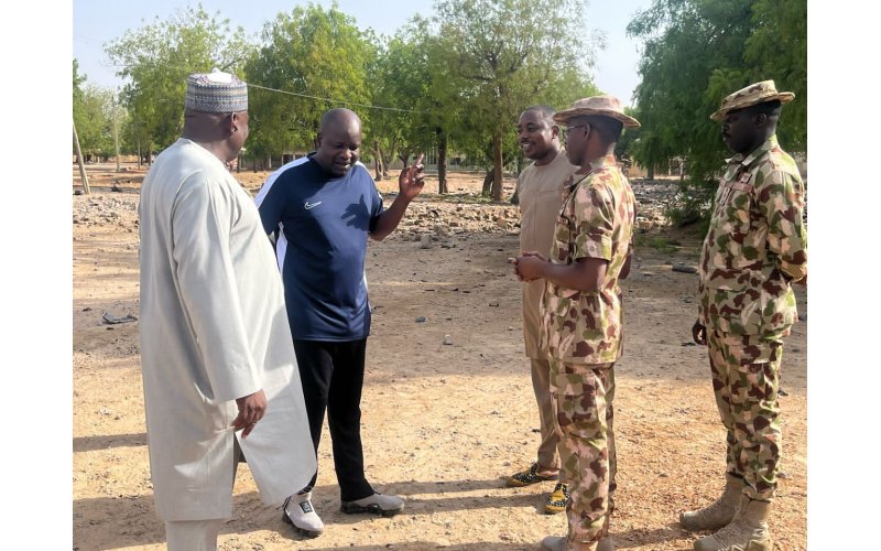 Borno deputy governor visits Giwa Barracks after explosion