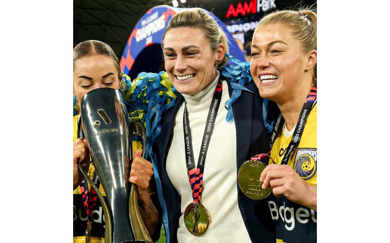 Brook Nunn Wins First A-League Women title With Central Coast Mariners
