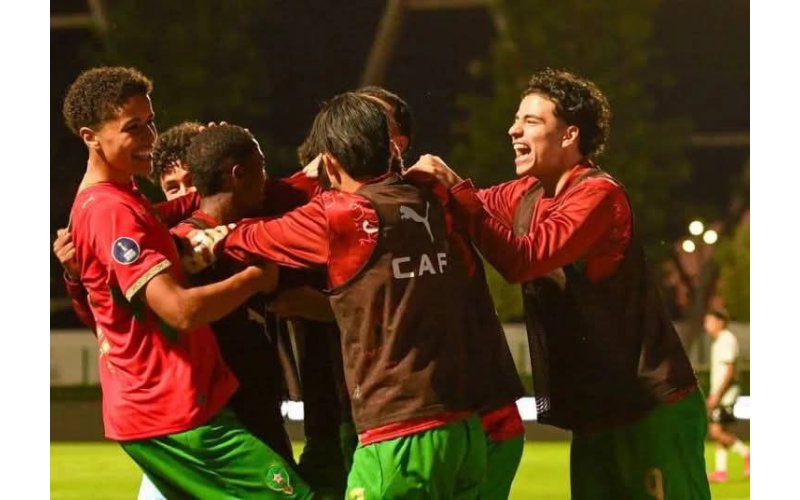 Morocco Edge Cameroon to Reach U-17 AFCON Semi-Finals