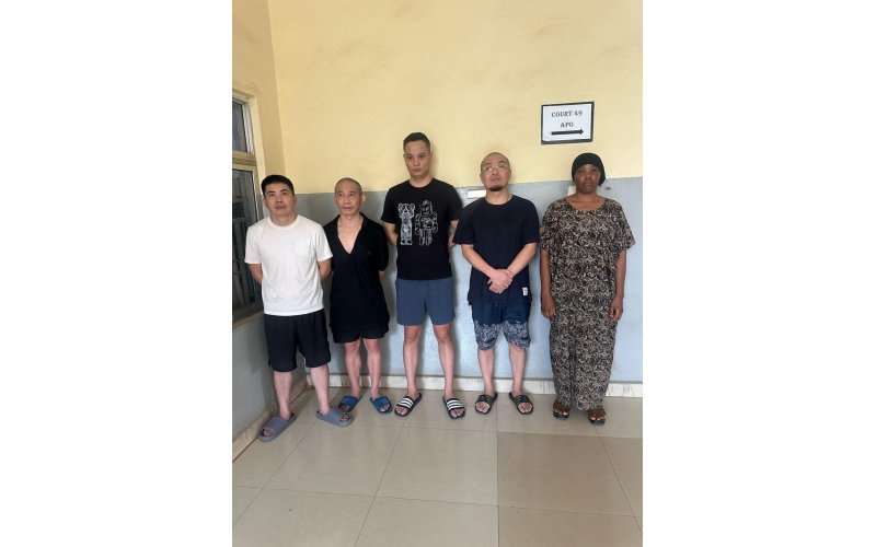 Hotel Review Scam: EFCC Arraigns Four Chinese,  Nigerian in Abuja