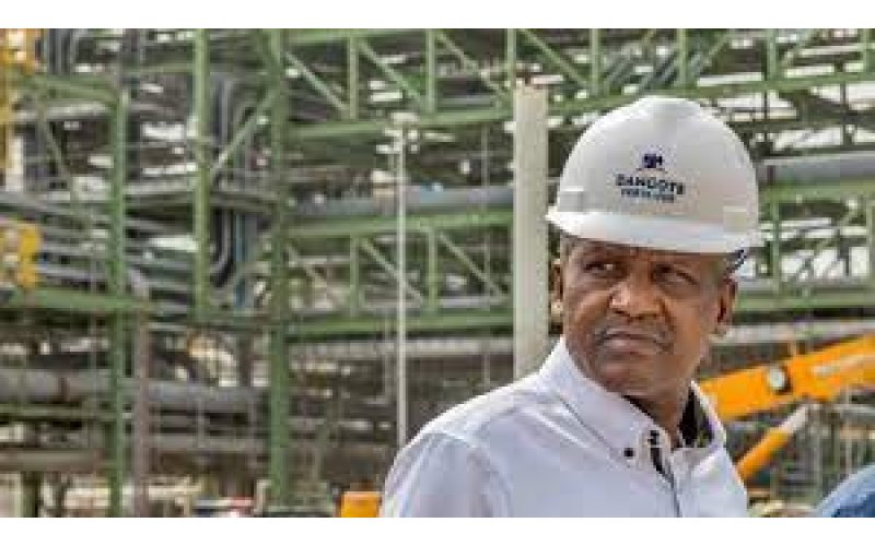 Dangote Refinery Set To Deliver First Fuel In Weeks
