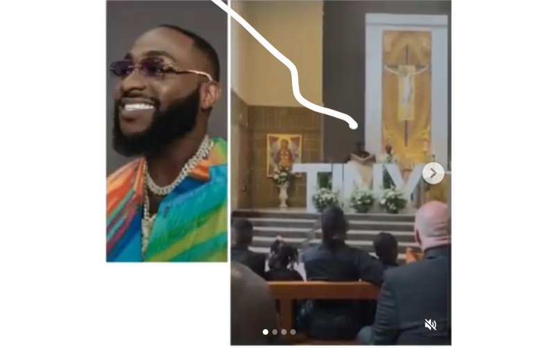Davido Breaks Down at Friend Tiny's Funeral: "He Was Not an Ordinary Man”