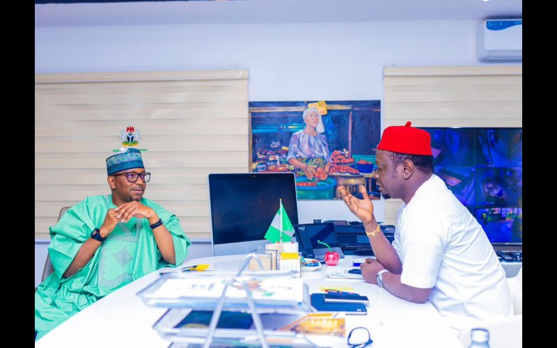 DIKKO, YOUTH DEVELOPMENT MINISTER STRATEGIZE FOR YOUTH INVOLVEMENT IN SPORTS