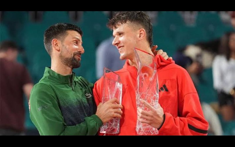Teenager hands Djokovic shock defeat in Miami Open final 