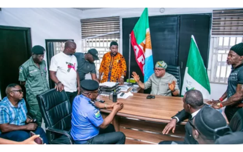 Drama As APC Sends Out Edo PDP Caretaker Committee Chair To Reclaim Party Secretariat