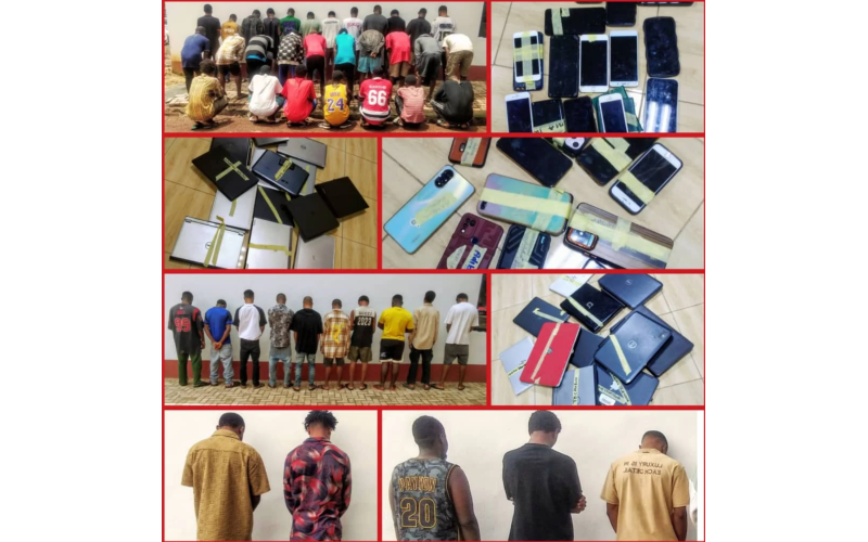 EFCC Arrests 44 Suspected Internet Fraudsters in Ebonyi, Anambra States