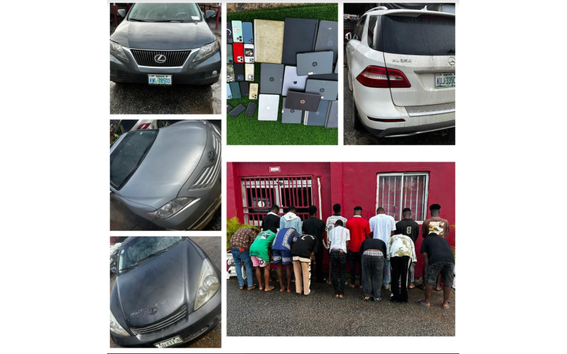 EFCC Arrests 15 Suspected Internet Fraudsters in Benin City