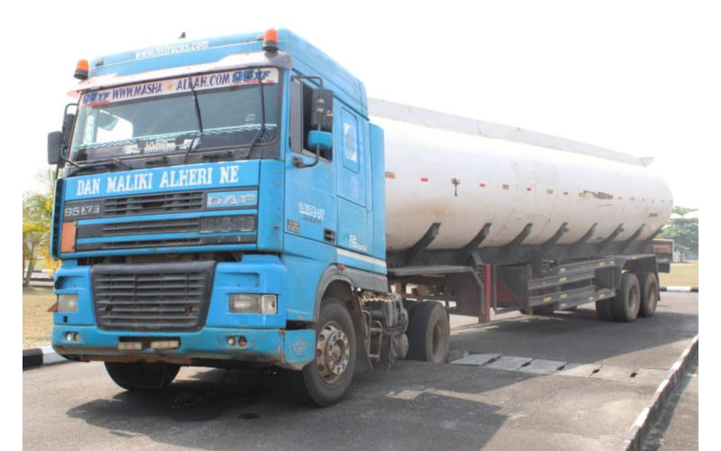 EFCC Commences Investigation of Suspected Oil Thief, Barge and Two Trucks