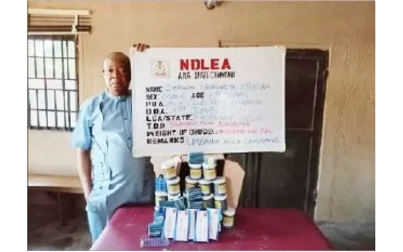 NDLEA Arrests Two Elderly Men for Allegedly Supplying Drugs to Secondary School Students in Abia