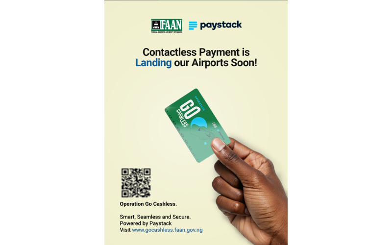 FAAN, Paystack Launch Cashless NFC Card for Airport Access