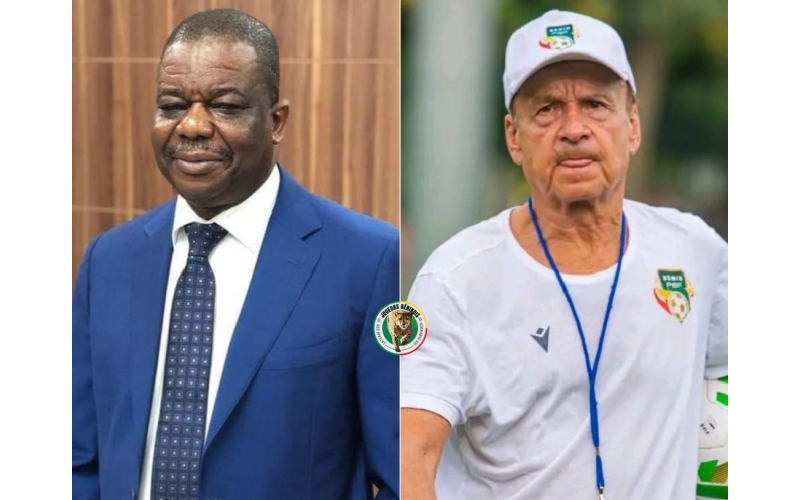 Benin FA Summons Rohr Over World Cup Qualifier Loss To South Africa