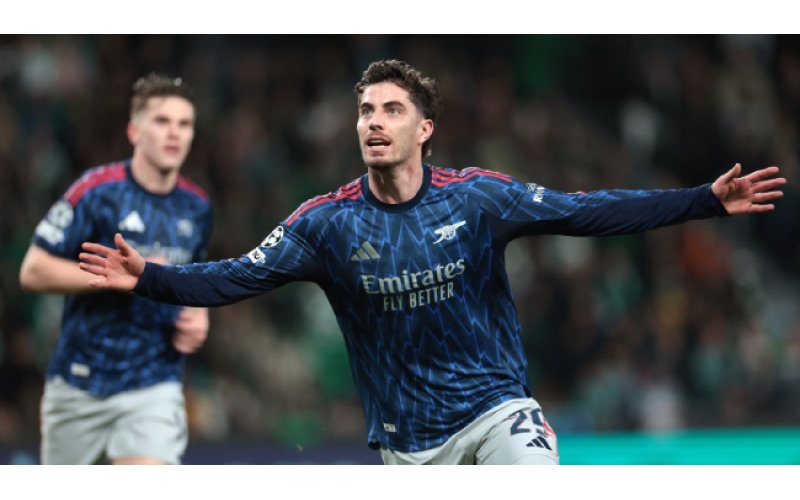 Havertz’s Late Strike Hands Arsenal Crucial Win Over Sporting in Lisbon