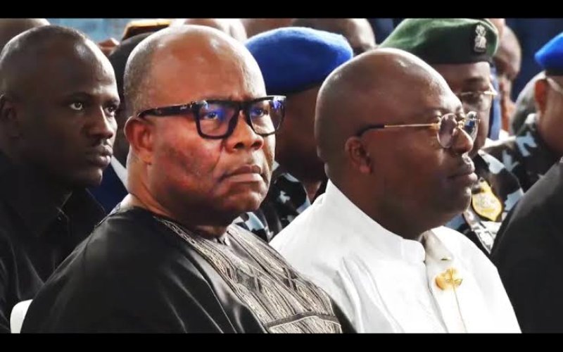 Akpabio tackles Fubara for condemning power struggle during Herbert Wigwe’s burial