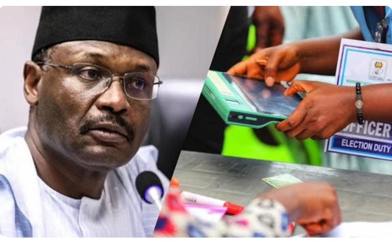 BREAKING: Despite Court Order to Inspect BVAS Machines, APC Thugs, Police Prevent PDP Officials from Entering INEC Office