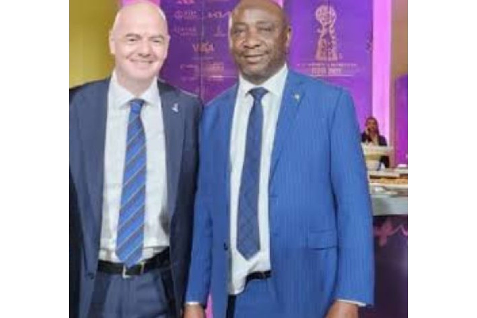 Infantino felicitates with Gusau on Diamond Jubilee Anniversary