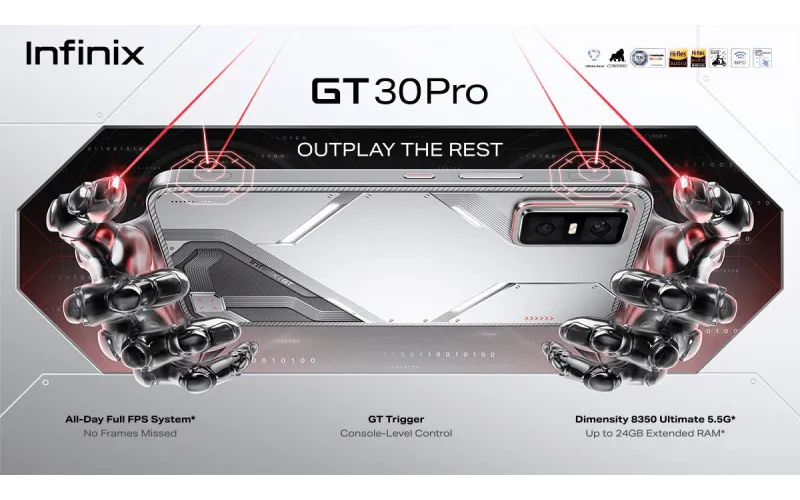 Infinix Launches GT 30 Pro in Nigeria, Redefining Mid-Range Gaming Smartphones